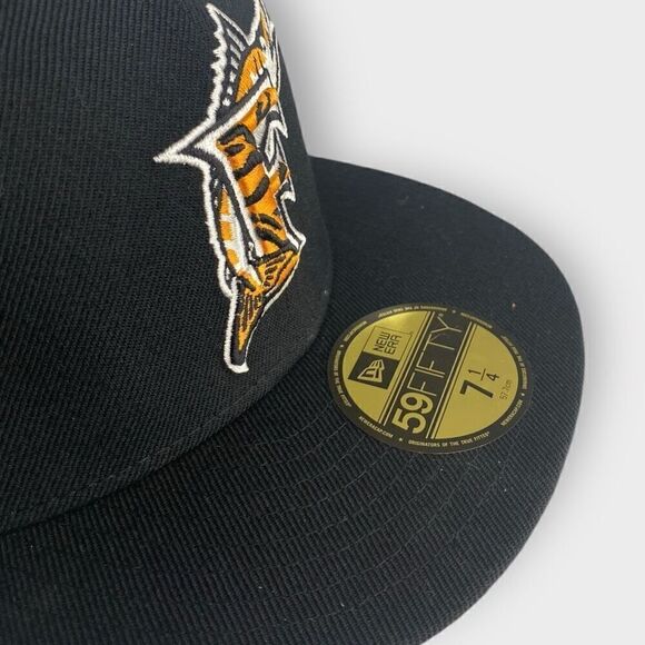New Era Florida Marlins Tigerfill 2003 World Series Patch 59FIFTY 7 1/4 Fitted - Picture 4 of 10